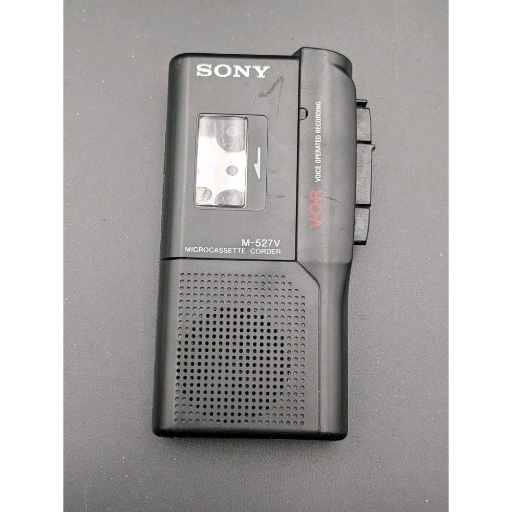 Sony M-527V Microcassette-Voice Recorder Cassette Tape Recorder Untested Repairs